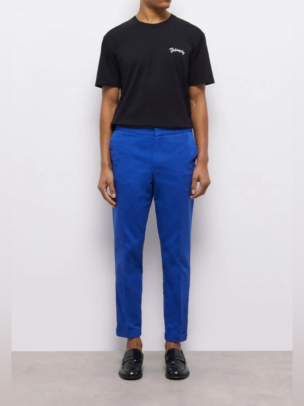 The Kooples Royal Blue Slim Chinos
